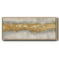 Golden Stream - Floater Framed Canvas Print