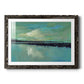 Harbor Light - Barnwood Framed Art Print