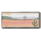 Cactus Plateau II - Floater Framed Canvas Print