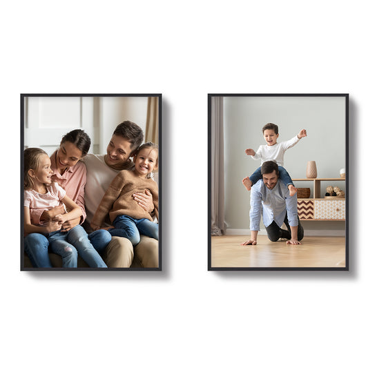 Set of 2 Restickable Custom Framed Photos - 22" x 28"