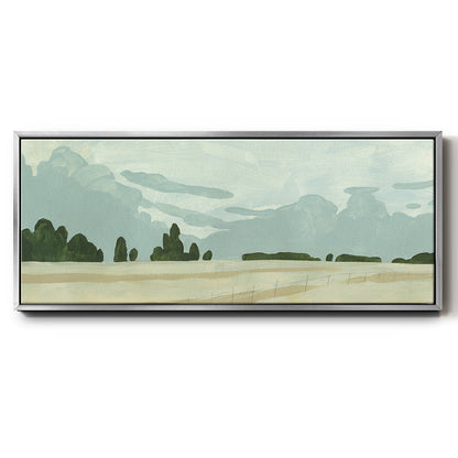 Farmland Study I - Floater Framed Canvas Print