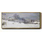 The Road in Front of Saint - Floater Framed Canvas Print