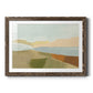 Stacked Landscape III - Barnwood Framed Art Print