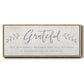 Grateful for Everything - Floater Framed Canvas Print