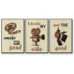 Morning Routine IV - Floater Framed Canvas Set