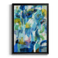 Green Passage - Modern Framed Canvas Print