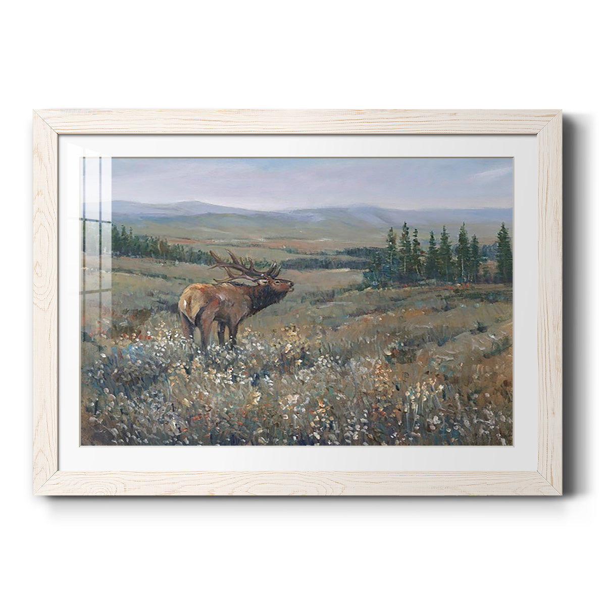 Western Wildlife I - Barnwood Framed Art Print