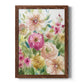 Jardin de Fleurs - Barnwood Framed Canvas Print