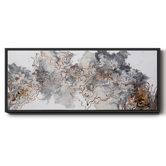 Stay on the Trail - Floater Framed Canvas Print