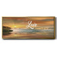 Louder Than - Floater Framed Canvas Print