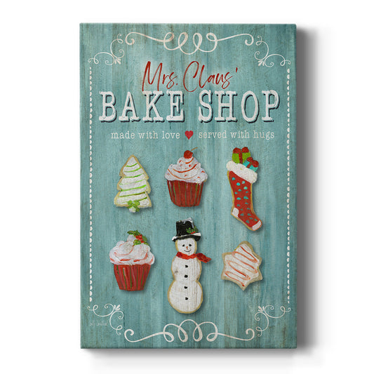 Mrs. Claus Bake Shop - Canvas Art Print