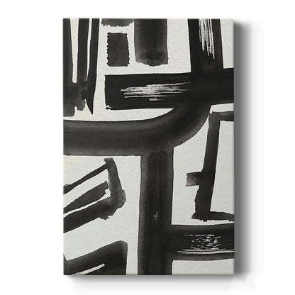 Inkwell Intersect II - Canvas Art Print