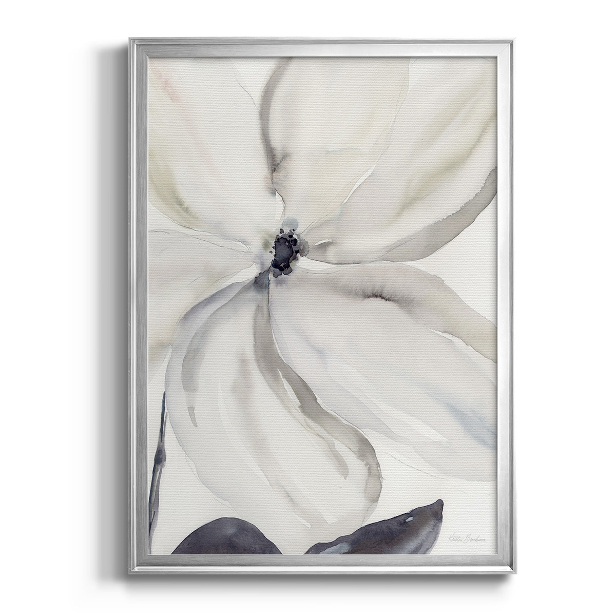 Daybreak Bloom I - Modern Framed Canvas Print