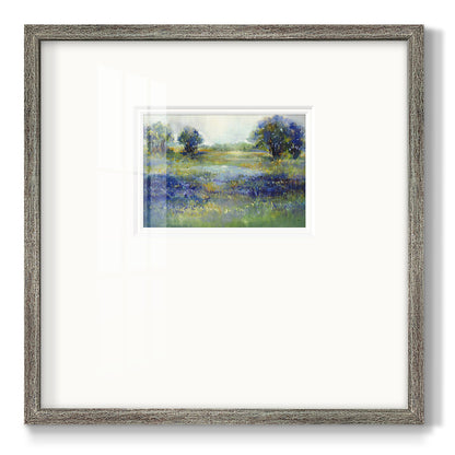 Wildflower View Premium Framed Print Double Matboard