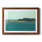 Calming Lake View II - Barnwood Framed Art Print