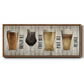 Beer Chart I - Floater Framed Canvas Print