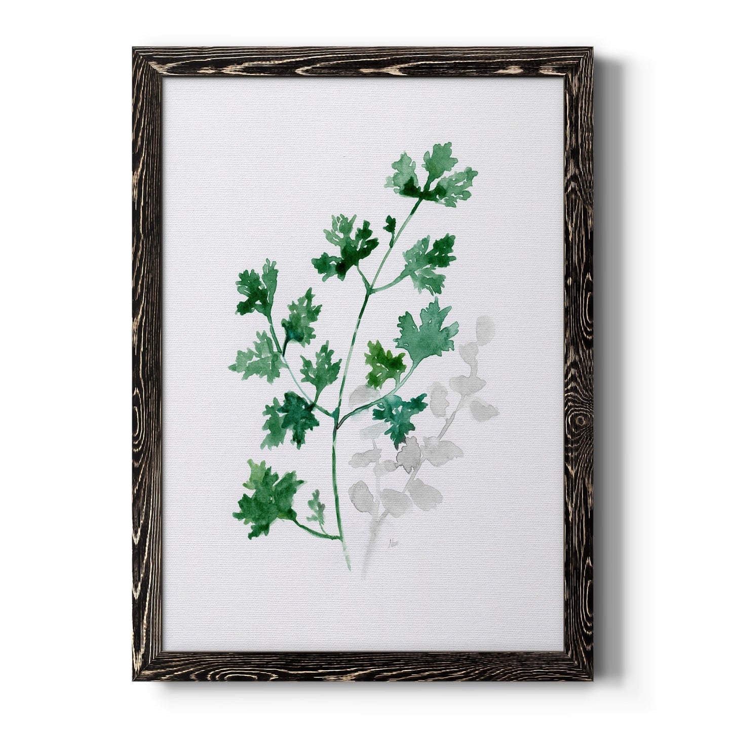 Freshly Picked I - Barnwood Framed Canvas Print