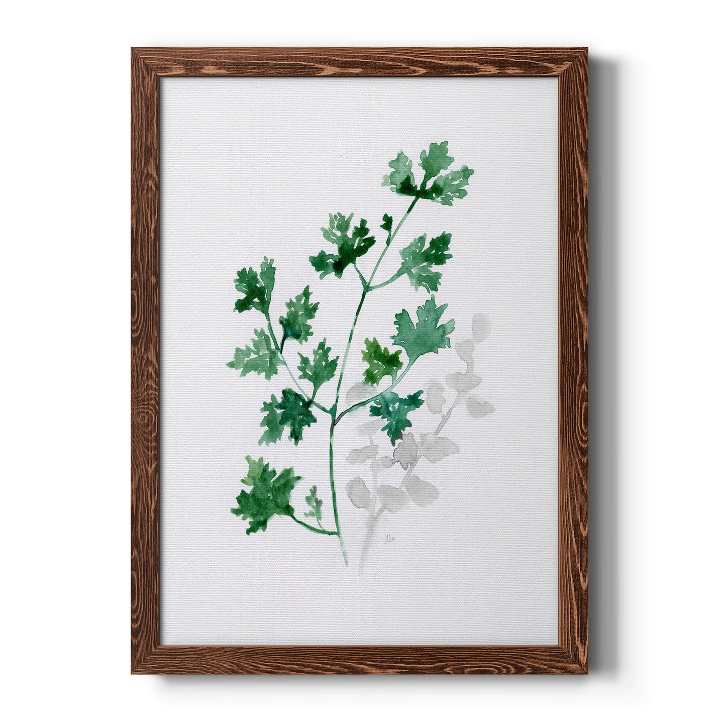 Freshly Picked I - Barnwood Framed Canvas Print