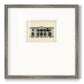 Richardson Architecture I - Double Matboard Framed Print