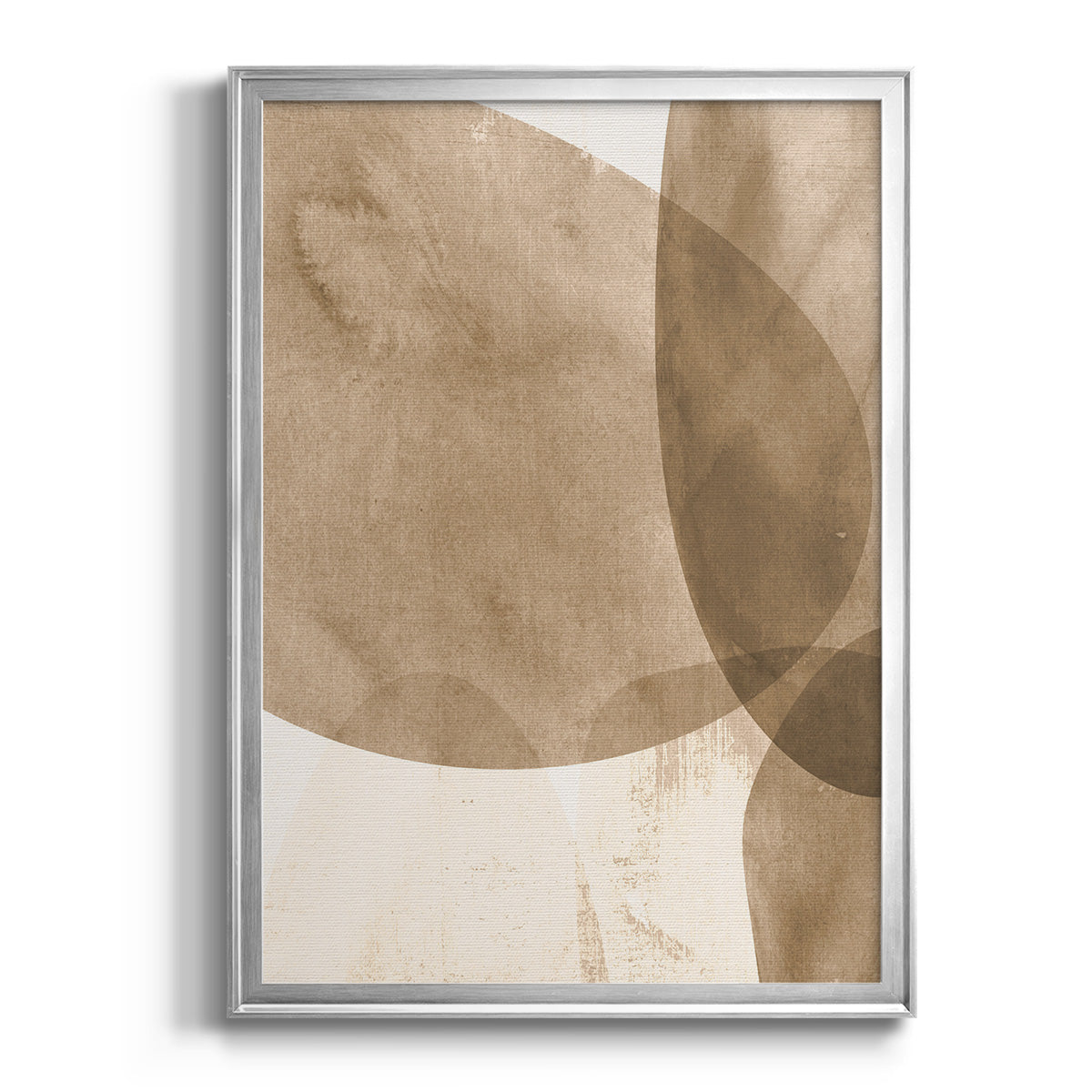 Neutral Object I - Modern Framed Canvas Print