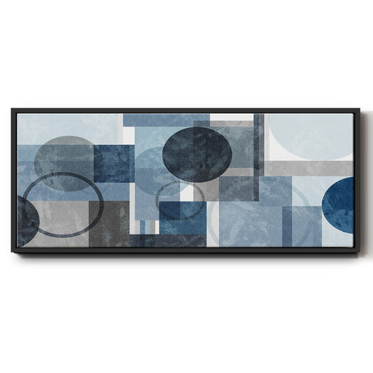 Chelsea Dusk - Floater Framed Canvas Print
