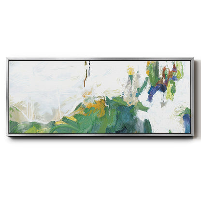 Hints of Spring - Floater Framed Canvas Print