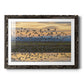 Sunset Flight - Barnwood Framed Art Print
