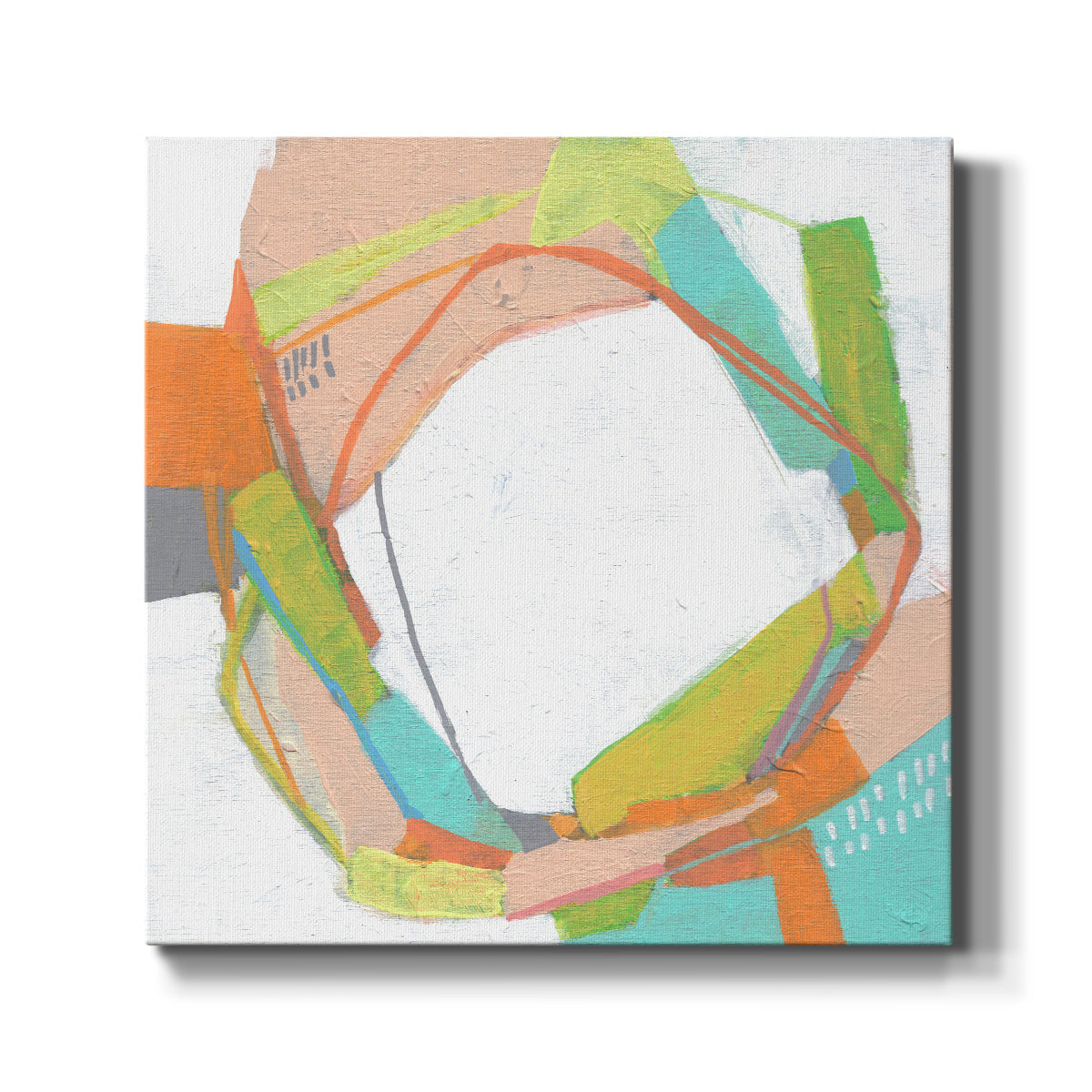 Candy Whorl I - Canvas Art Print