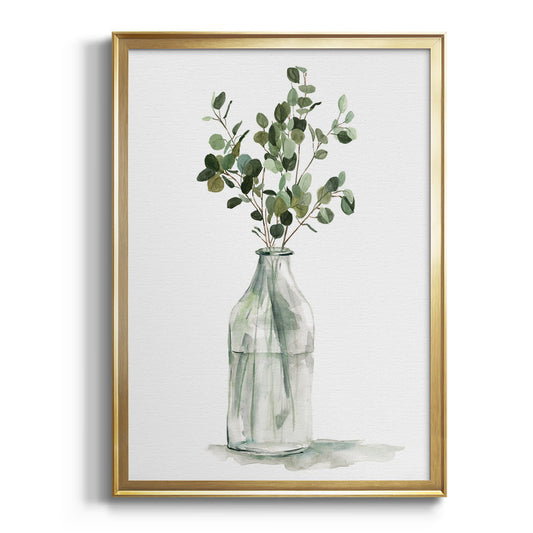 Botanical Arrangement II - Modern Framed Canvas Print