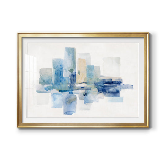 Soft Skyline I Premium Framed Print - Ready to Hang