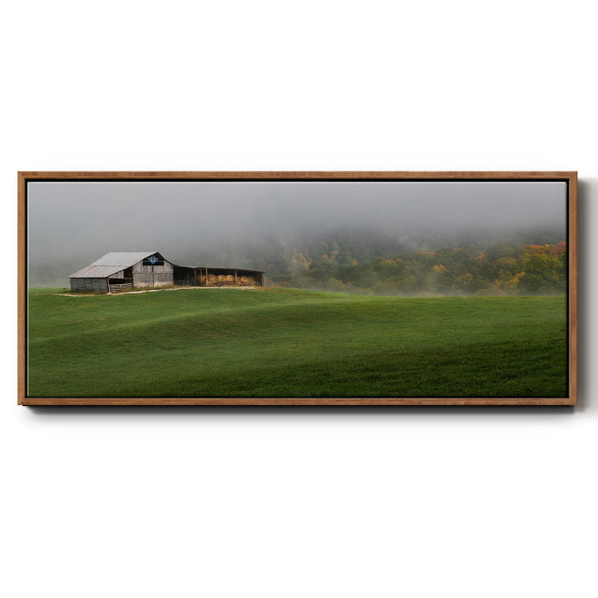 Mountain Air - Floater Framed Canvas Print