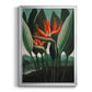 Temple of Flora IV - Modern Framed Canvas Print