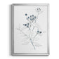 Indigo Sketch I - Modern Framed Canvas Print