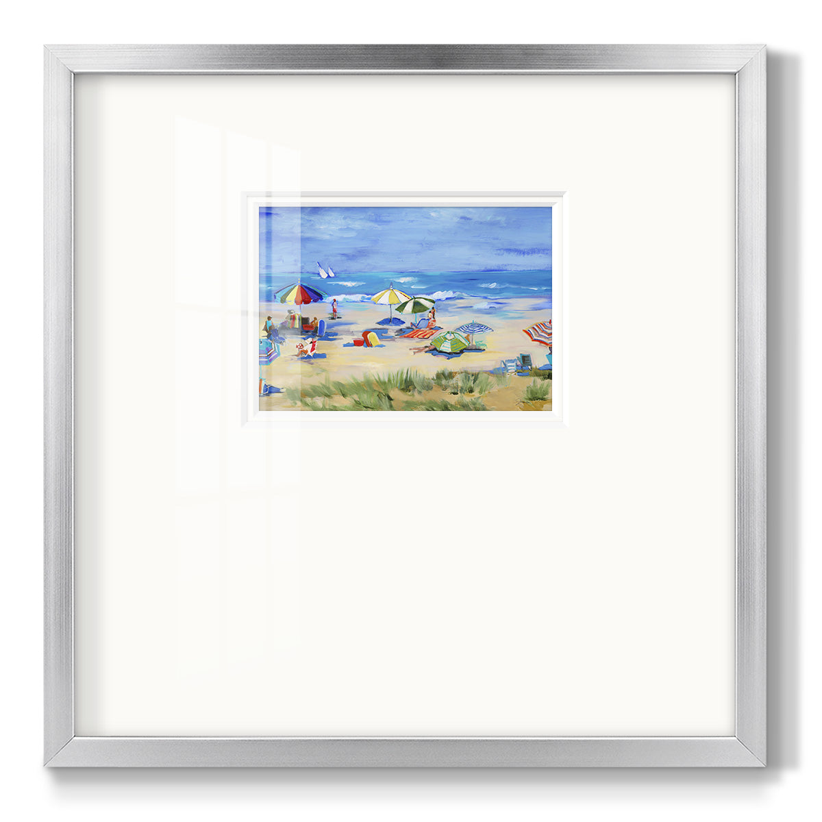 Sunshine State of Mind- Premium Framed Print Double Matboard