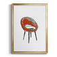 Take a Seat V - Modern Framed Canvas Print