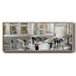 Sunday Market - Floater Framed Canvas Print