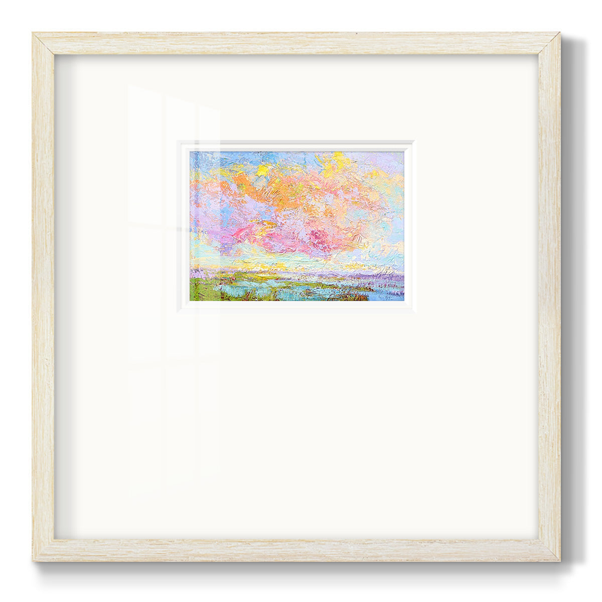 On a Summer's Eve Premium Framed Print Double Matboard