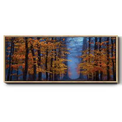 The Path of Midas - Floater Framed Canvas Print