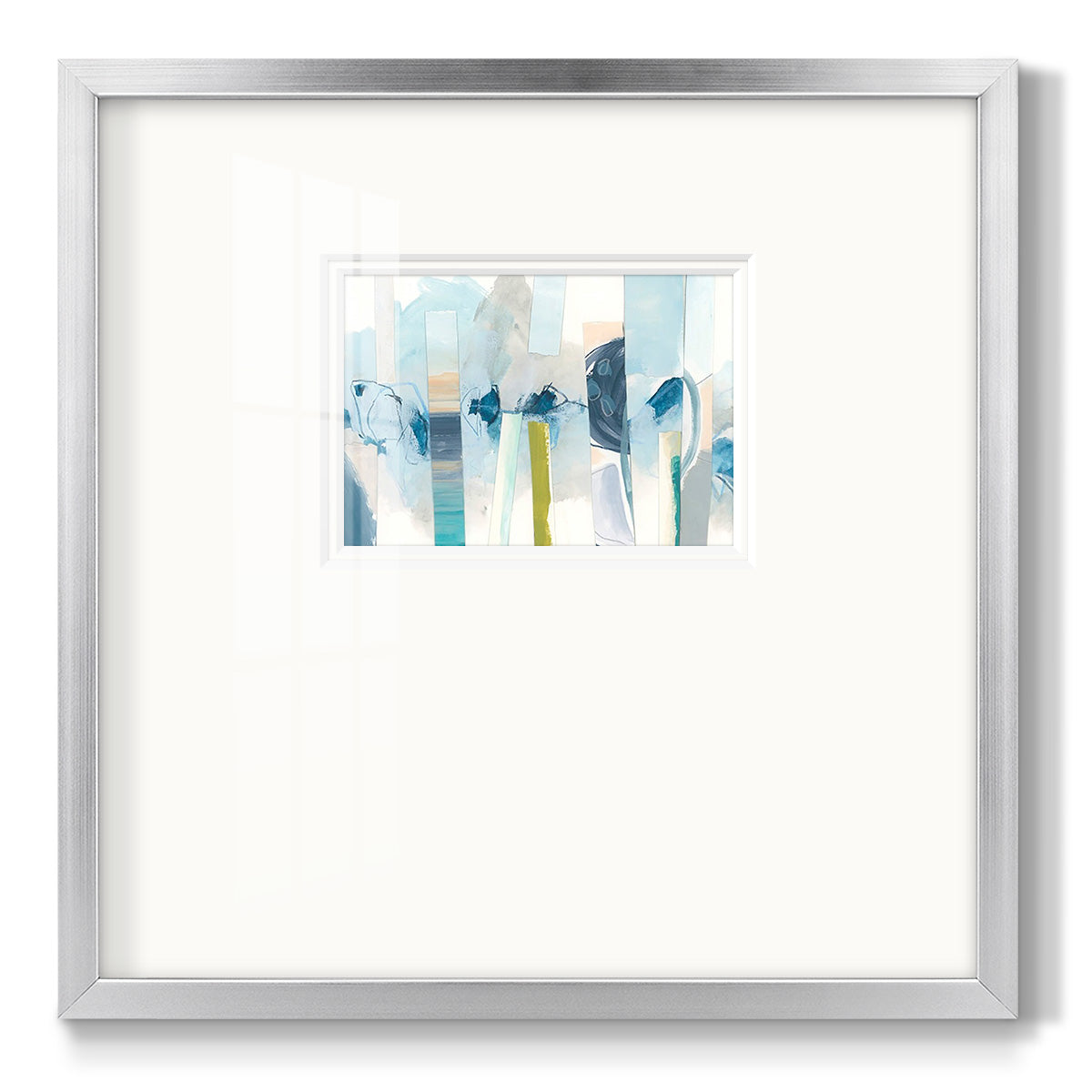Liquid Strata I - Double Matboard Framed Print