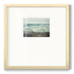 Coastal Reflection - Double Matboard Framed Print