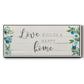 Love Builds - Floater Framed Canvas Print
