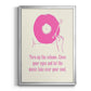 Sweet Melody III - Modern Framed Canvas Print