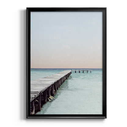 La Playa - Modern Framed Canvas Print
