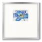 Fleur Bleue II - Double Matboard Framed Print