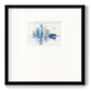 Soft Skyline I - Double Matboard Framed Print