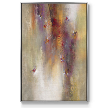Scarlet Summer - Floater Framed Canvas Print