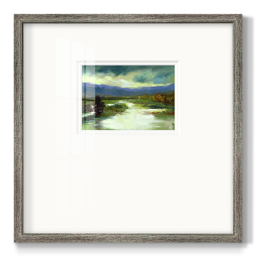 Mountain Meadow Premium Framed Print Double Matboard