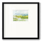 Watery Lowlands I - Double Matboard Framed Print