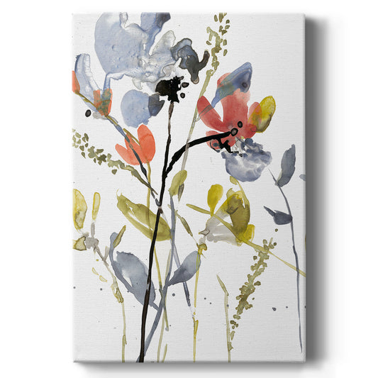 Flower Overlay II - Canvas Art Print