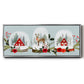 Snow Globe Village Collection D - Floater Framed Canvas Print